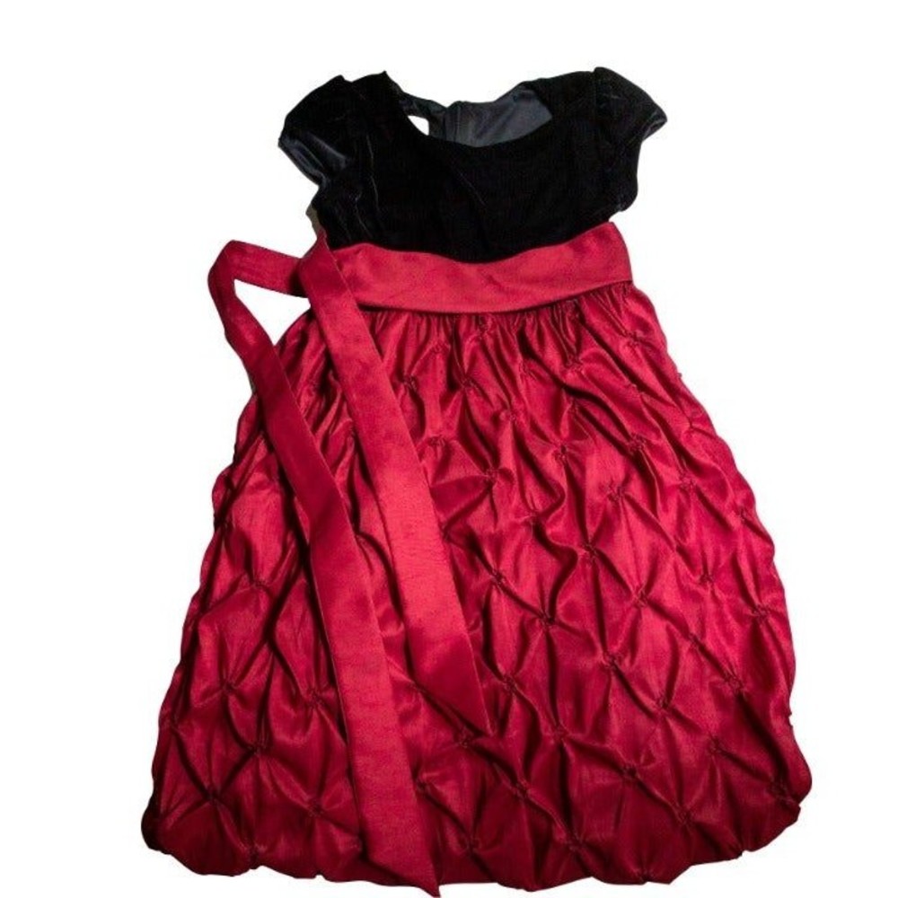 American Princess Black and Red Formal Kids Dress size 12